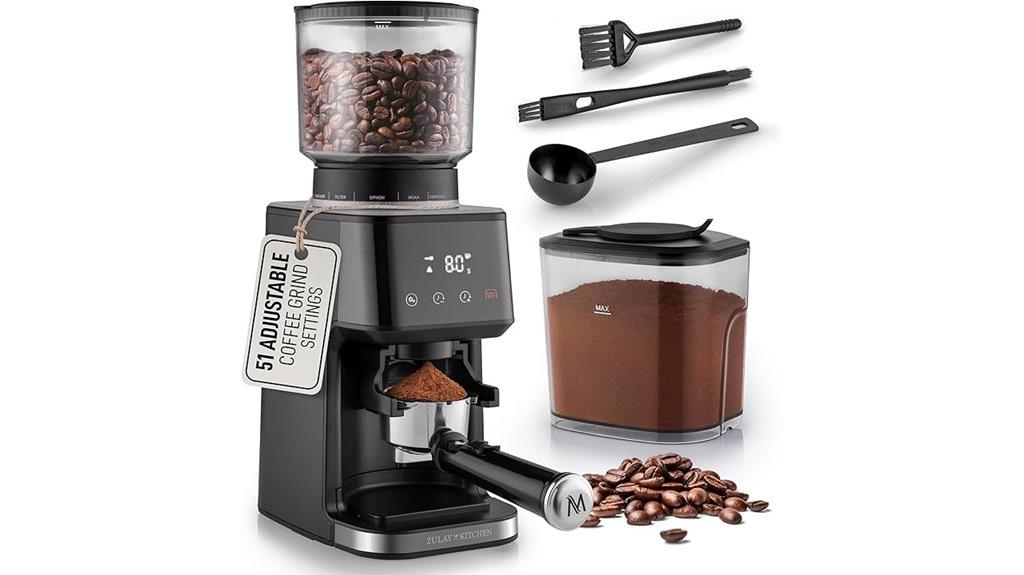 zulay kitchen conical grinder