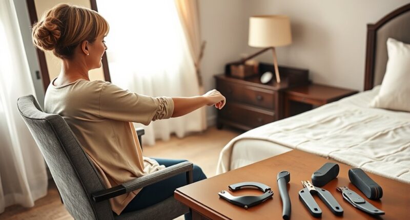 adaptive dressing techniques