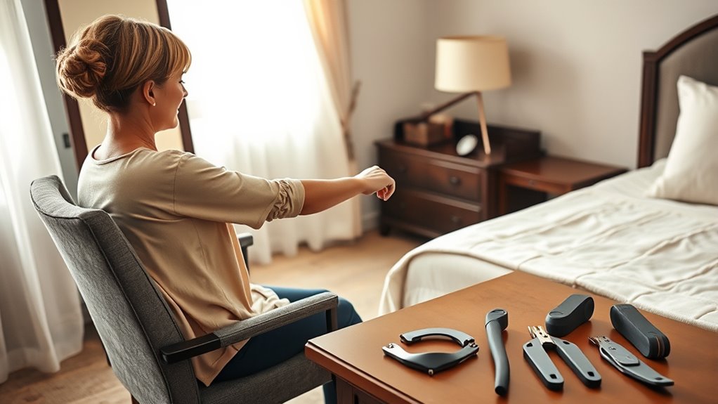 adaptive dressing techniques