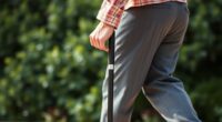 adjust cane to proper height