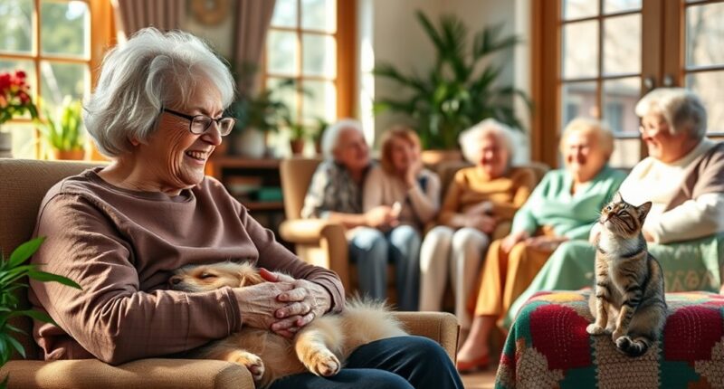 animals enhance elderly health