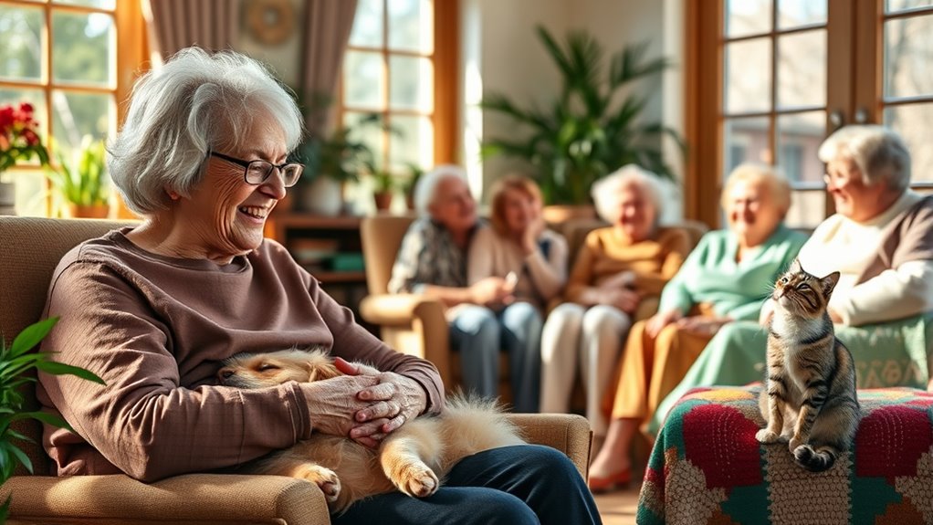 animals enhance elderly health