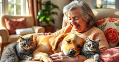 animals enhance senior well being