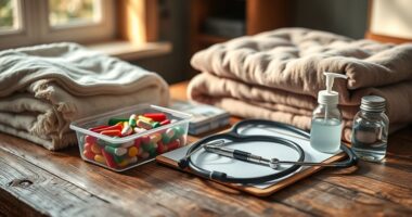 assembling a caregiver emergency kit