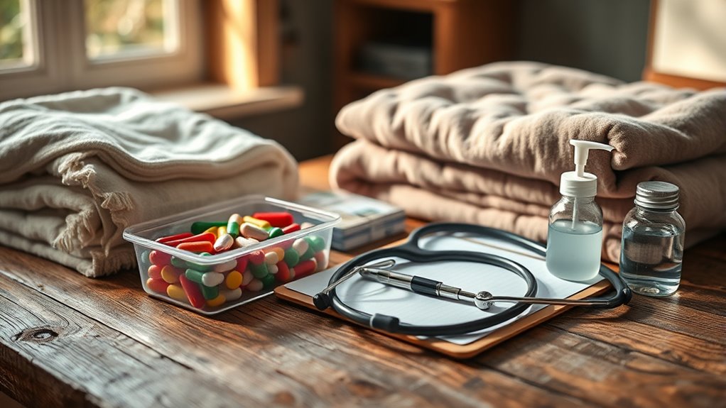 assembling a caregiver emergency kit