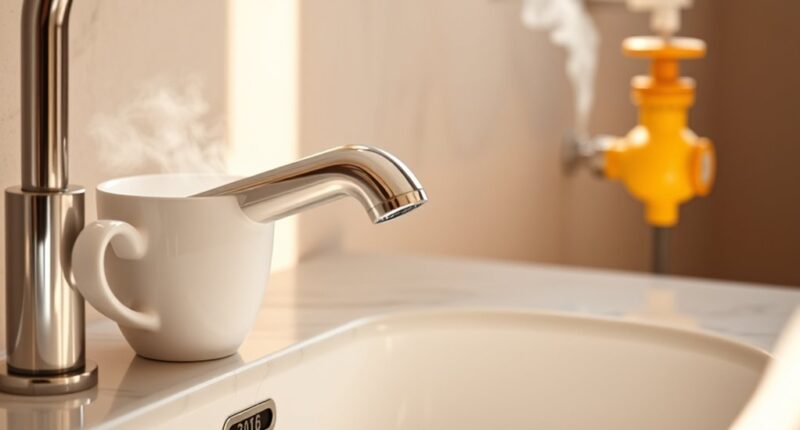 avoid hot water burns