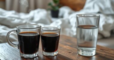 caffeine sleep hydration balance