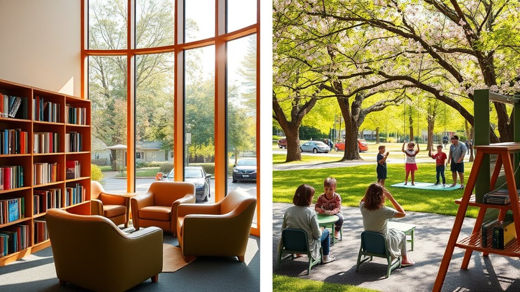 caregiver library and parks programs