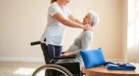 caregiver safe lifting techniques