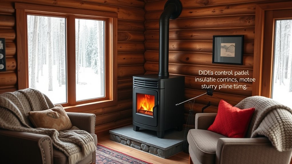 choosing efficient pellet stoves