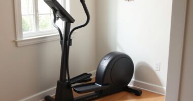 compact space saving ellipticals