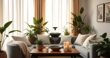 create a peaceful living space