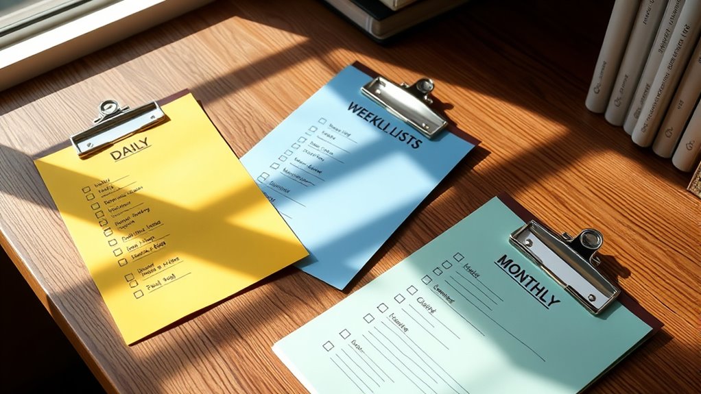 create and follow checklists