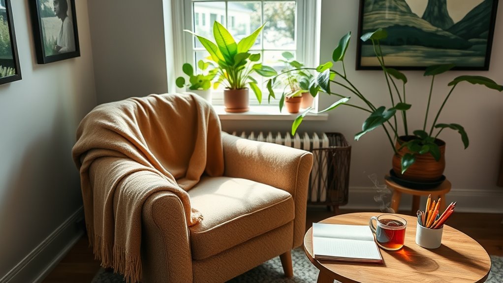 create consistent stress relief routines