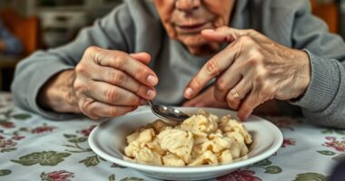 dementia nutrition mealtime difficulties
