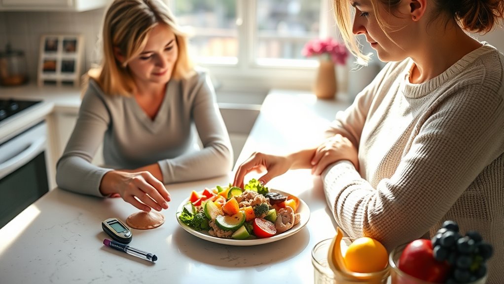 diabetes monitoring and nutrition