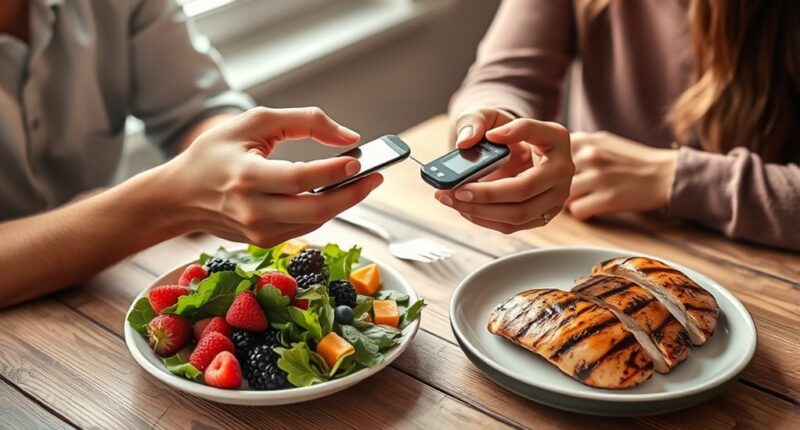 diabetes monitoring meal management
