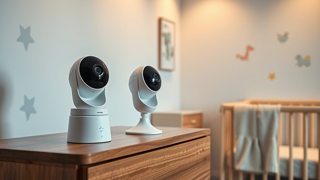 dual camera baby monitors