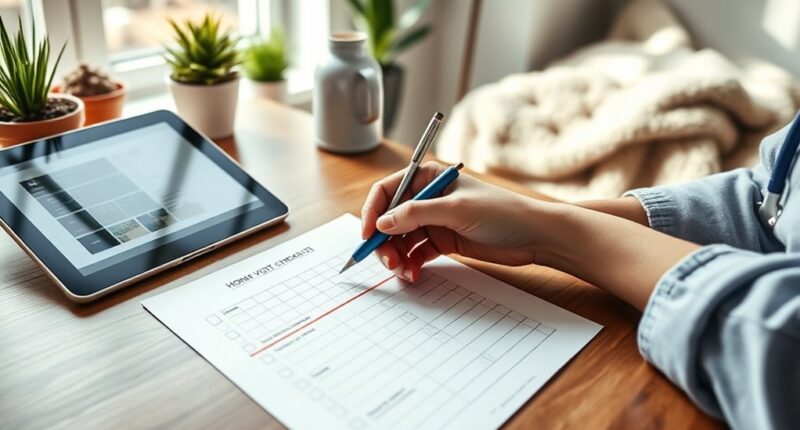 effective home visit checklists