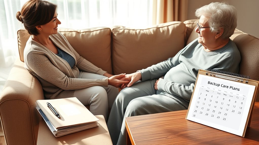 emergency care backup plans