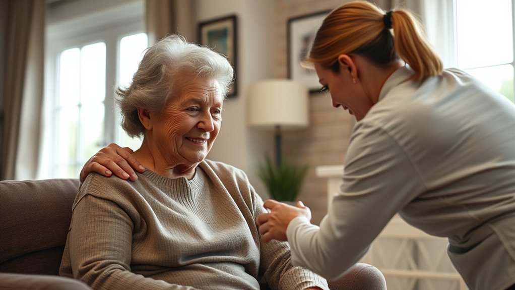 emotional support and routines