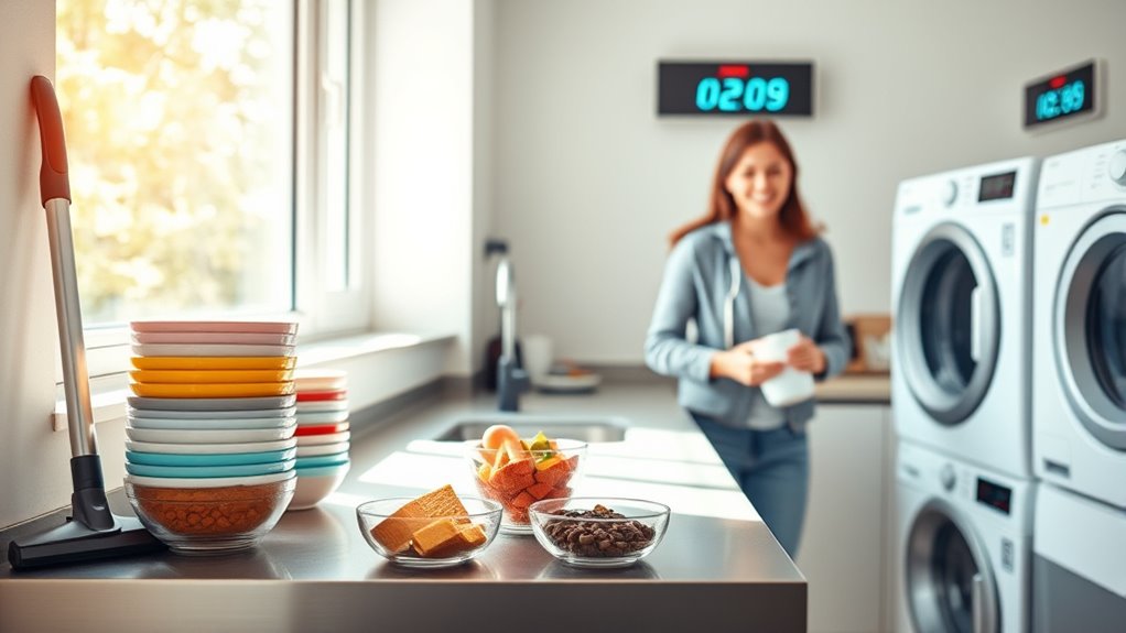 establish routines for efficiency