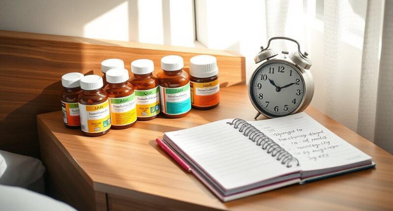 establishing consistent medication timing