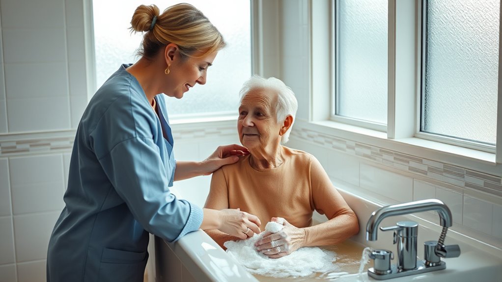 guide to bathing help