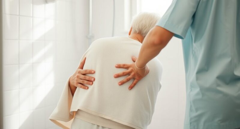 guided bathing procedure steps