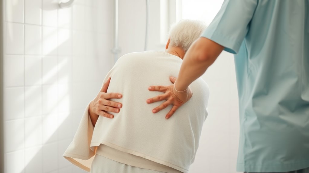 guided bathing procedure steps