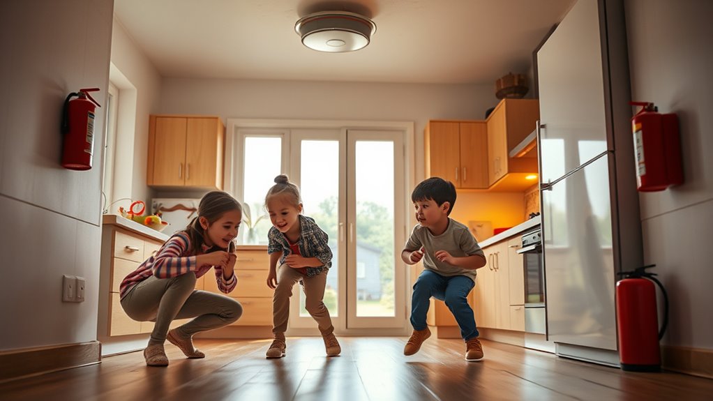 home fire safety drills