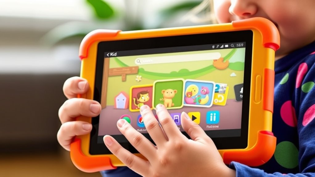 kids tablet safety features