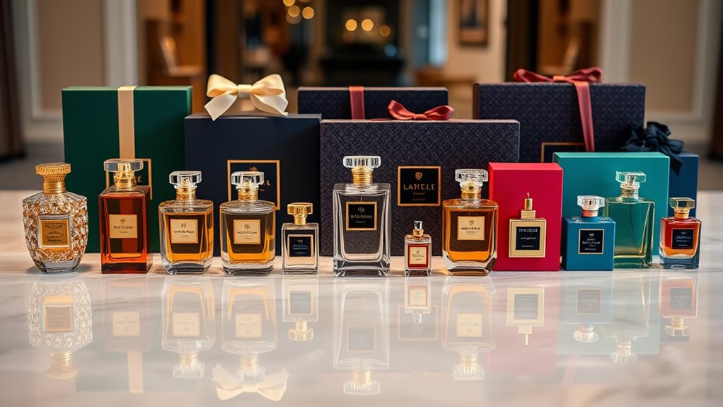 luxurious perfume gift sets