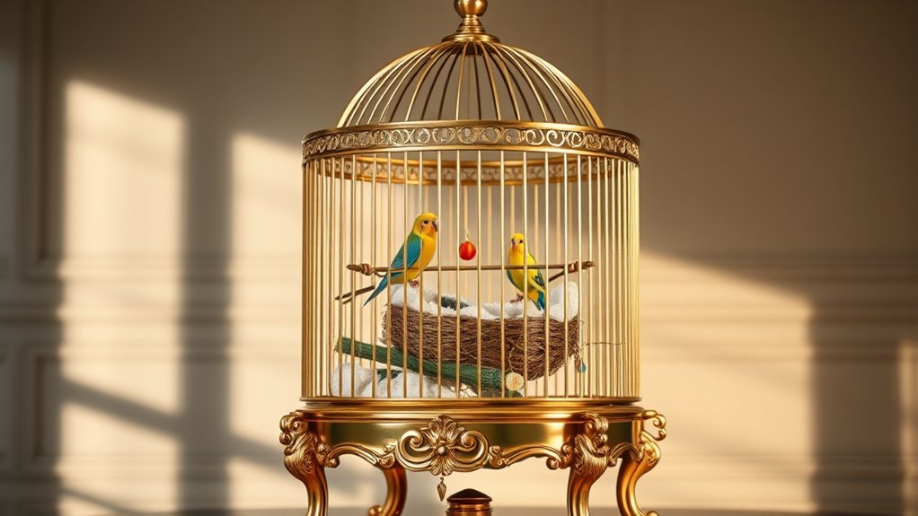 luxury bird cage selection