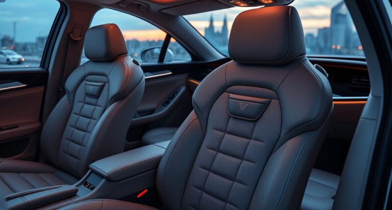 luxury car seat massagers