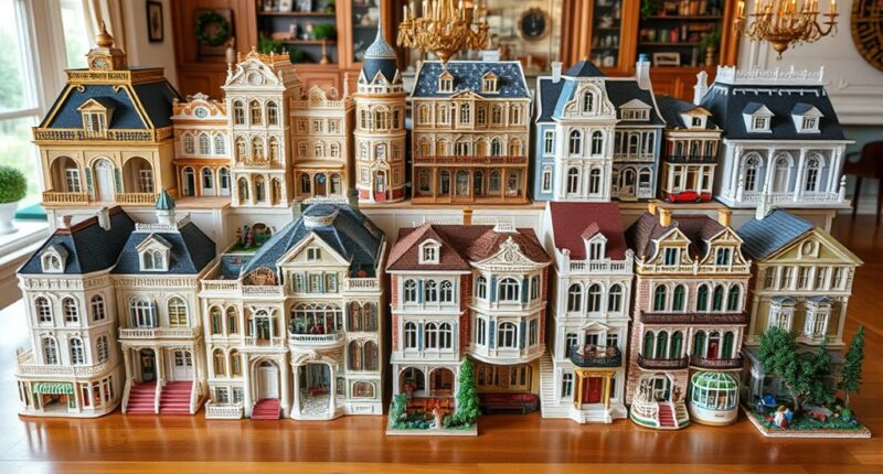 luxury dollhouses with accessories