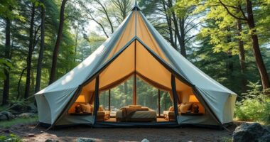 luxury durable camping tents