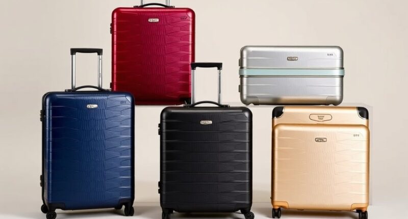luxury durable travel sets