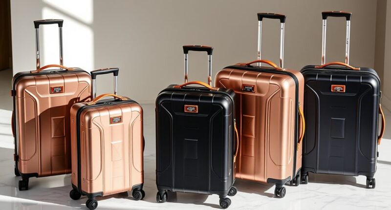 luxury durable travel sets