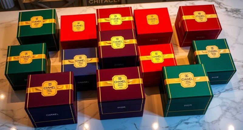 luxury fragrance gift box collection