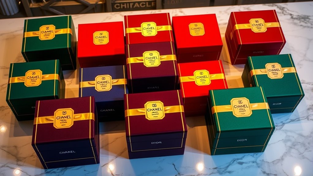 luxury fragrance gift box collection