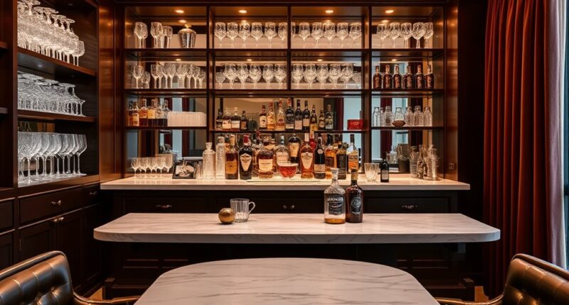 luxury home bar ideas