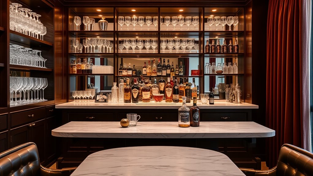 luxury home bar ideas