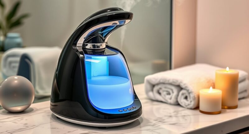 luxury home facial steamers