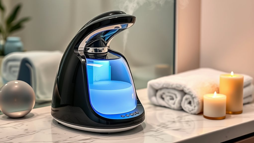 luxury home facial steamers