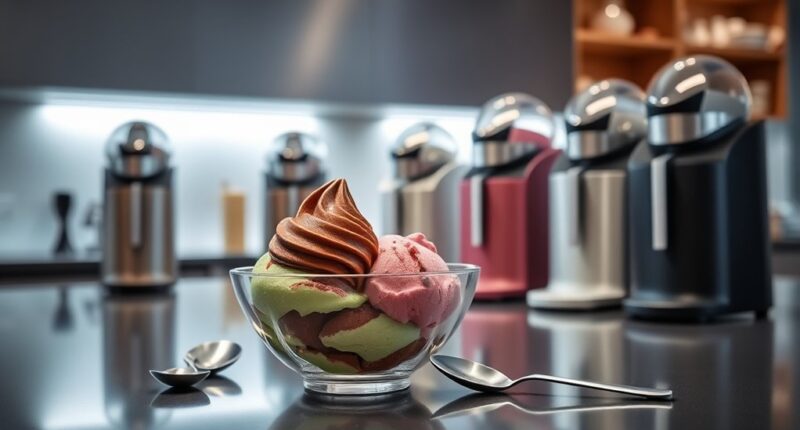 luxury home ice cream makers