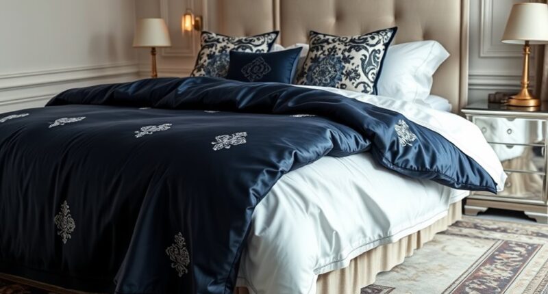 luxury king bedding options