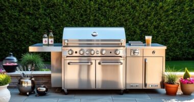 luxury outdoor grilling options