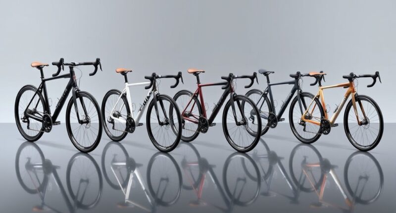 luxury performance bicycle selection