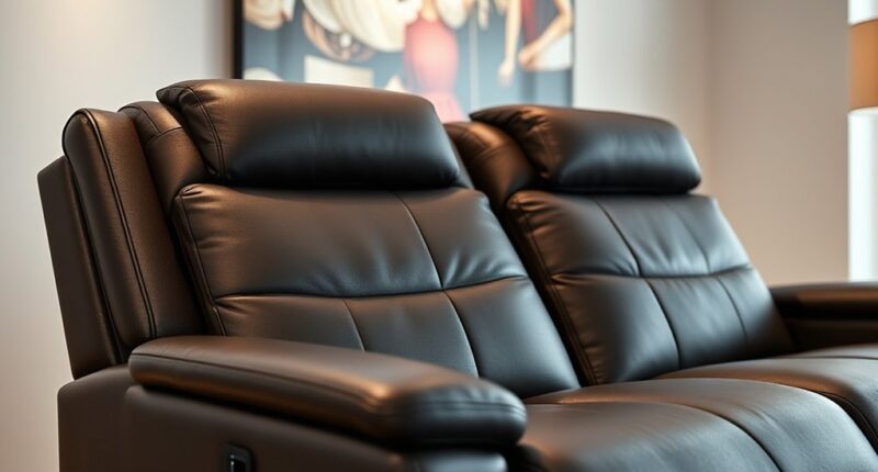 luxury power reclining sofas